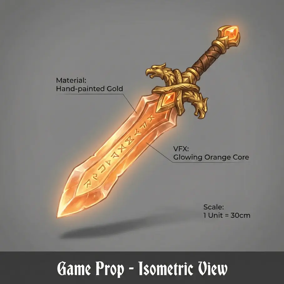 Multiple Angles AI - Game Character Turnaround Sheet for 3D Modeling Reference in Blender and Maya