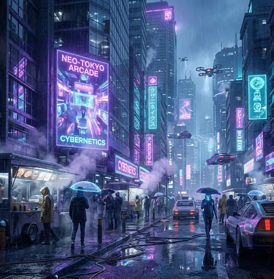 Cyberpunk Atmosphere