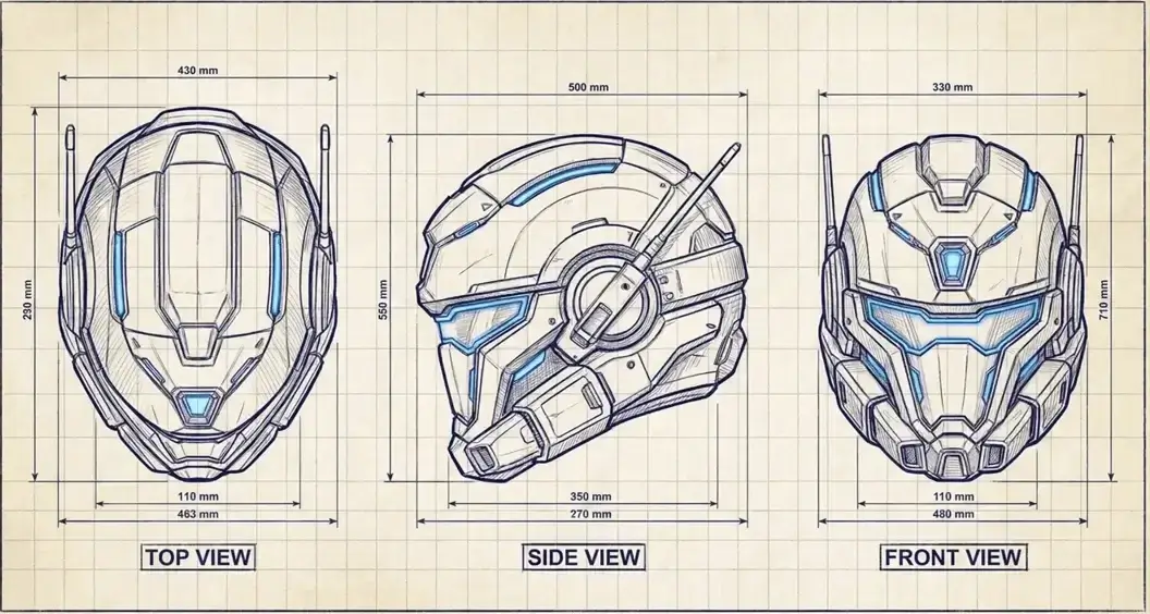 Multiple Angles AI - Consistent Character Design Concept Art with Perfect Proportions Across All Angles